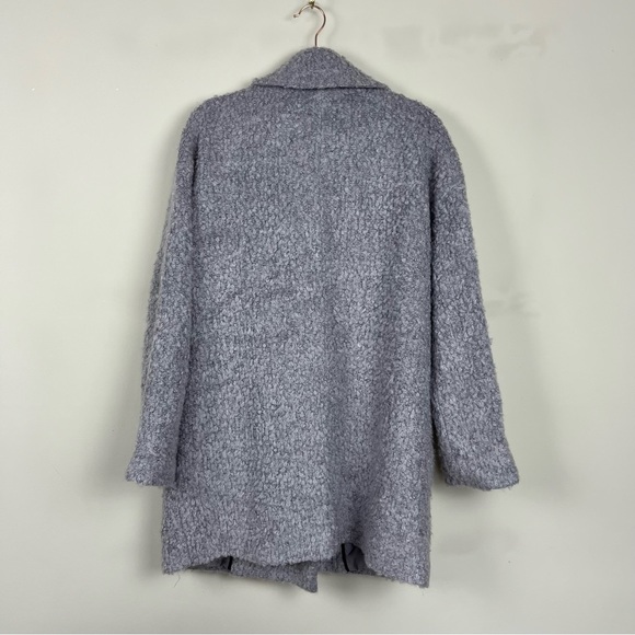 VINCE CAMUTO PURPLE BOUCLE TWO BUTTON COLLARED COAT SIZE SMALL - Picture 8 of 16